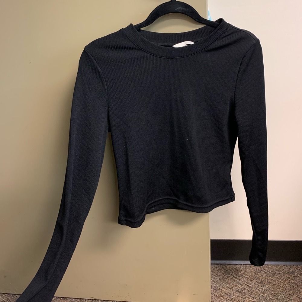 H&M black long sleeve